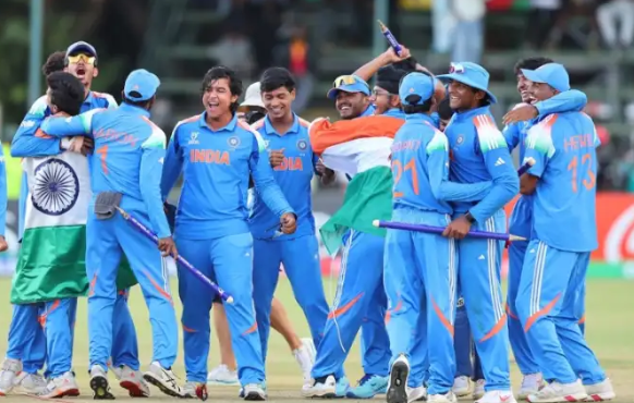 India National Under-19 Cricket Team Vs England Under-19 Cricket Team Match Scorecard