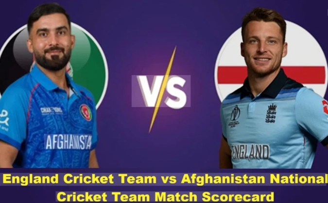 Afghanistan National Cricket Team vs England Cricket Team Match Scorecard