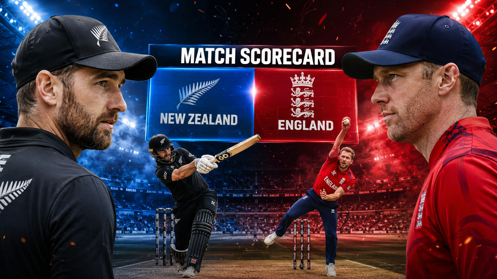 New Zealand National Cricket Team Vs England Cricket Team Match Scorecard